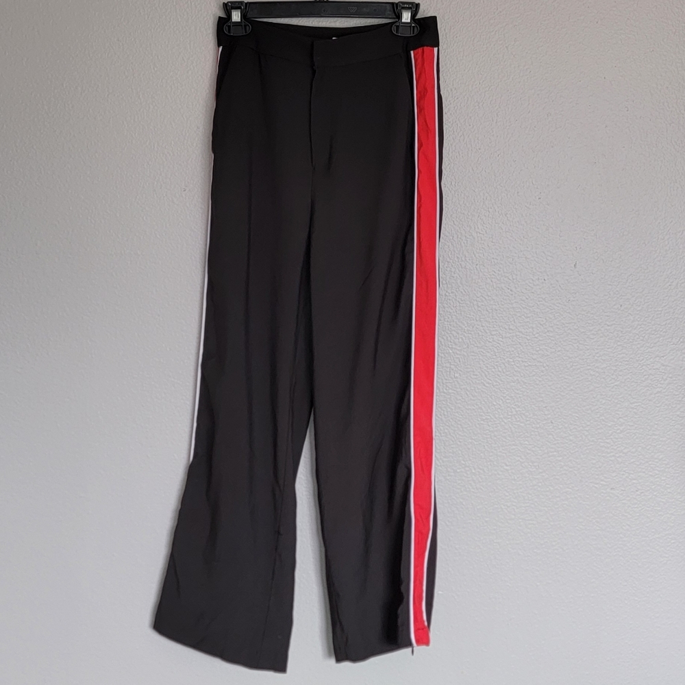 Moon River  Racer Stripe Black Pants/ S.